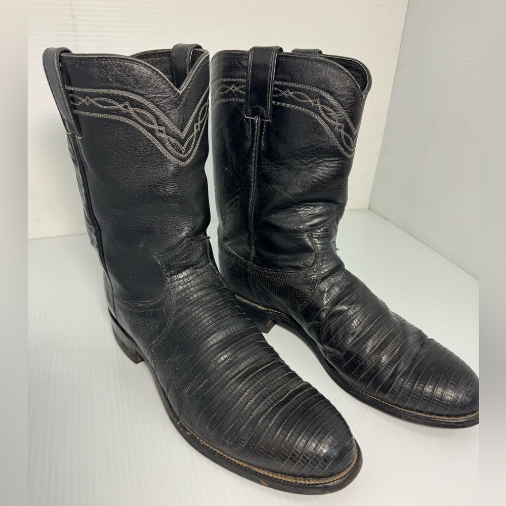 Justin 3112 men’s Exotic Roper Boot - 10
